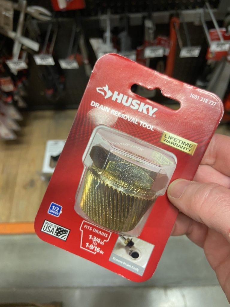 Drain Removal Tool