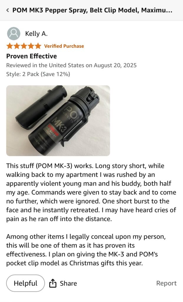 POM MK-3 Pepper Spray